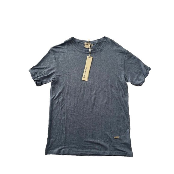 Gianni Lupo Linen Tee Light Blue  ( S ) - Picture 1 of 2